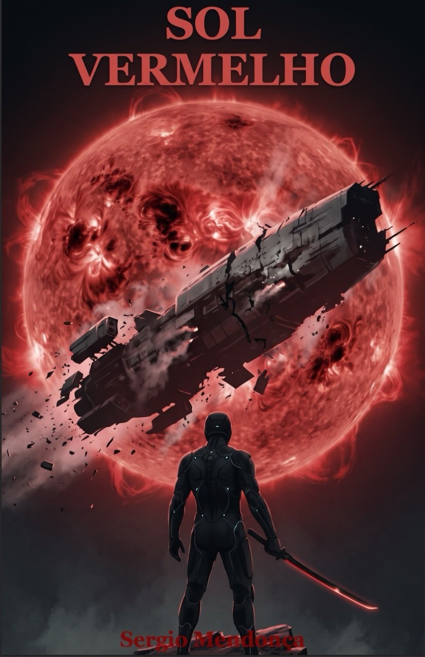Capa Sol Vermelho — Livro 1 do Universo Serq
